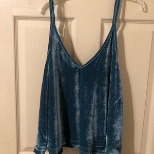 Velvet tank